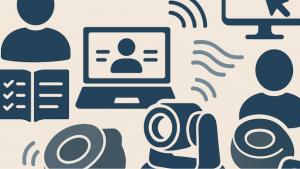 Bild über PTZ-Telepräsenzsystem für hybride Lehrsituationen